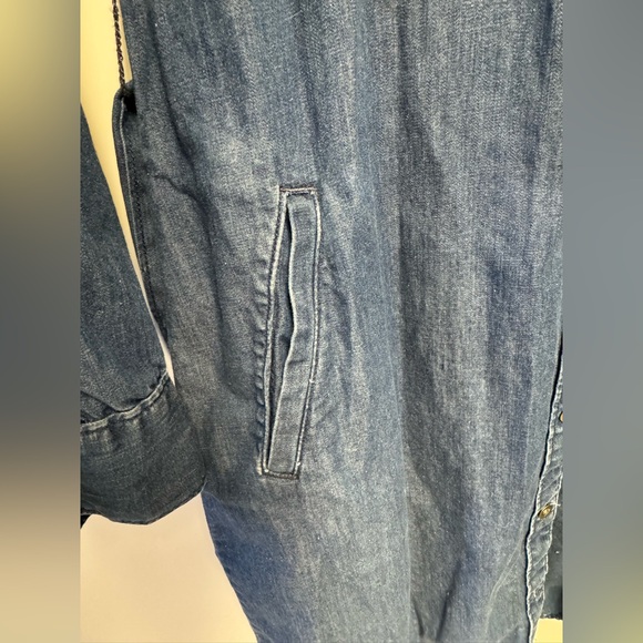 Banana Republic Denim Dress. Size 4. - Picture 7 of 10